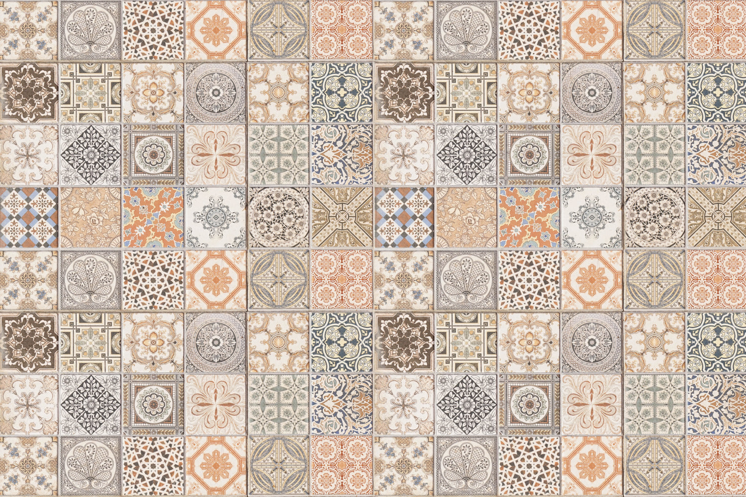 Badrückwand Patchwork