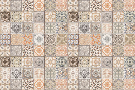 Badrückwand Patchwork
