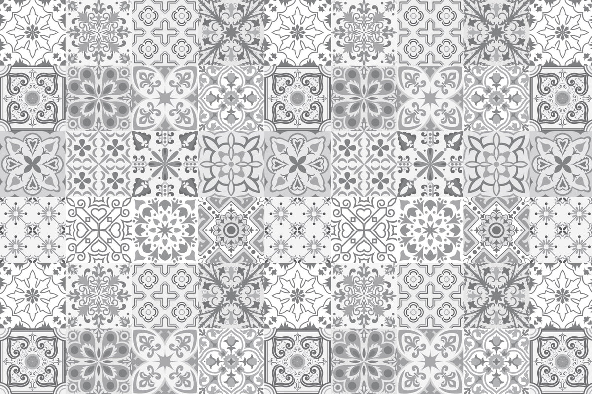 Badrückwand Patchwork