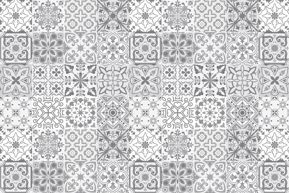Waschbeckenrückwand Patchwork