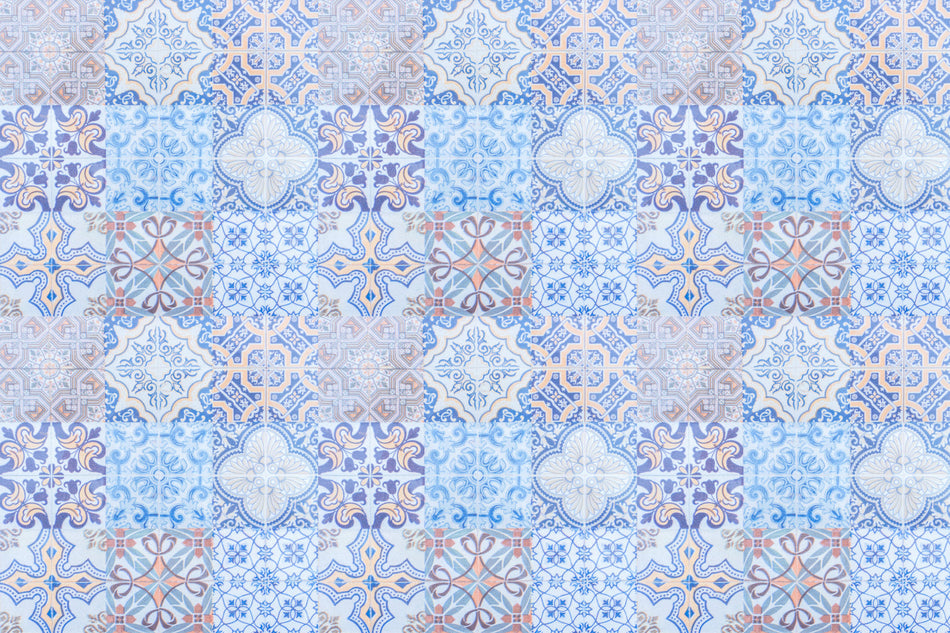 Badrückwand Patchwork