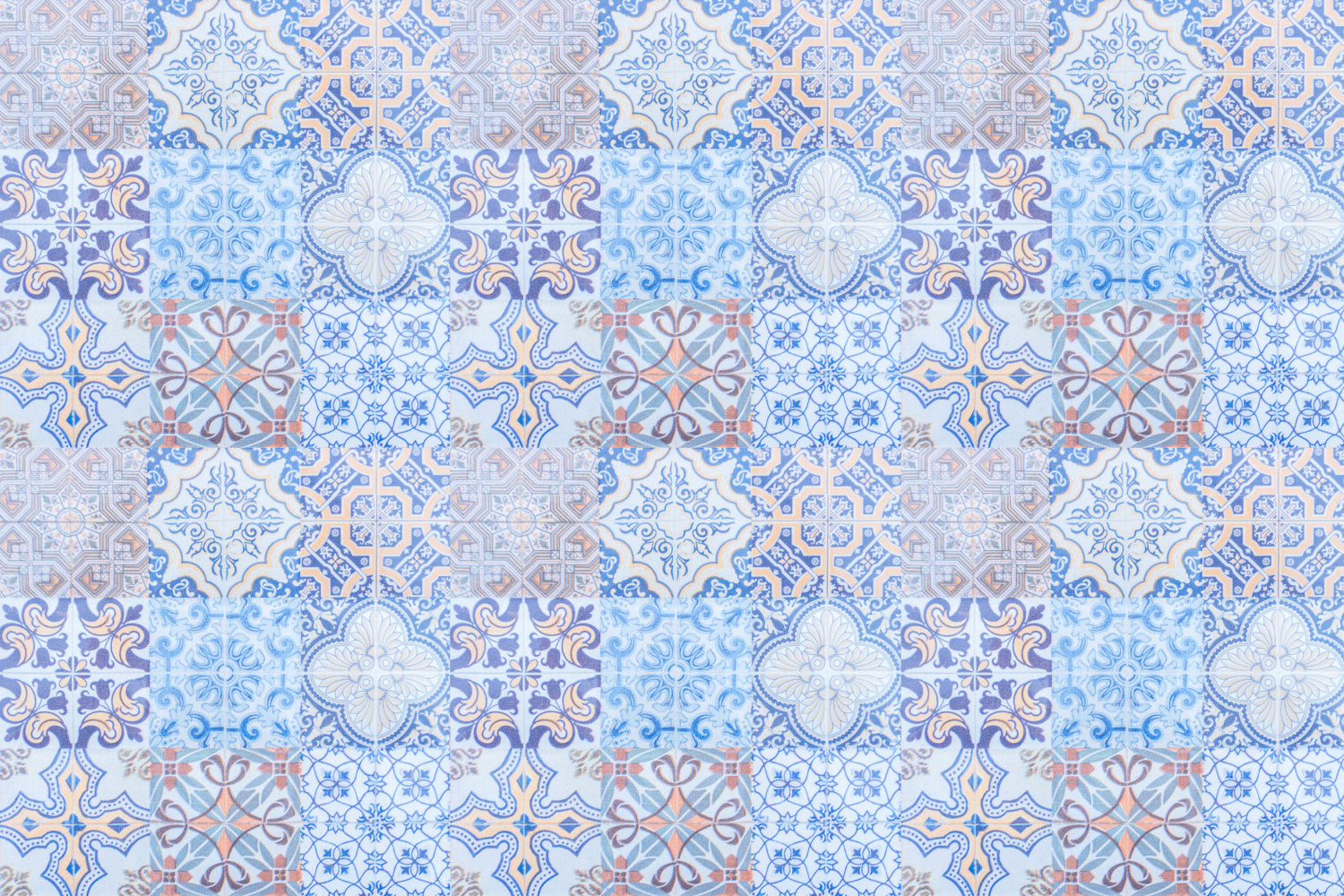Waschbeckenrückwand Patchwork