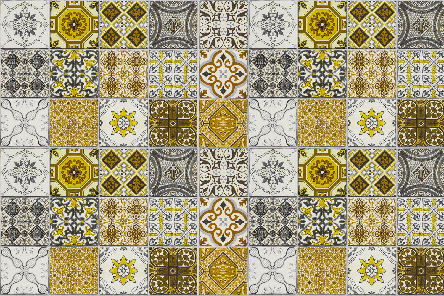 Badrückwand Patchwork