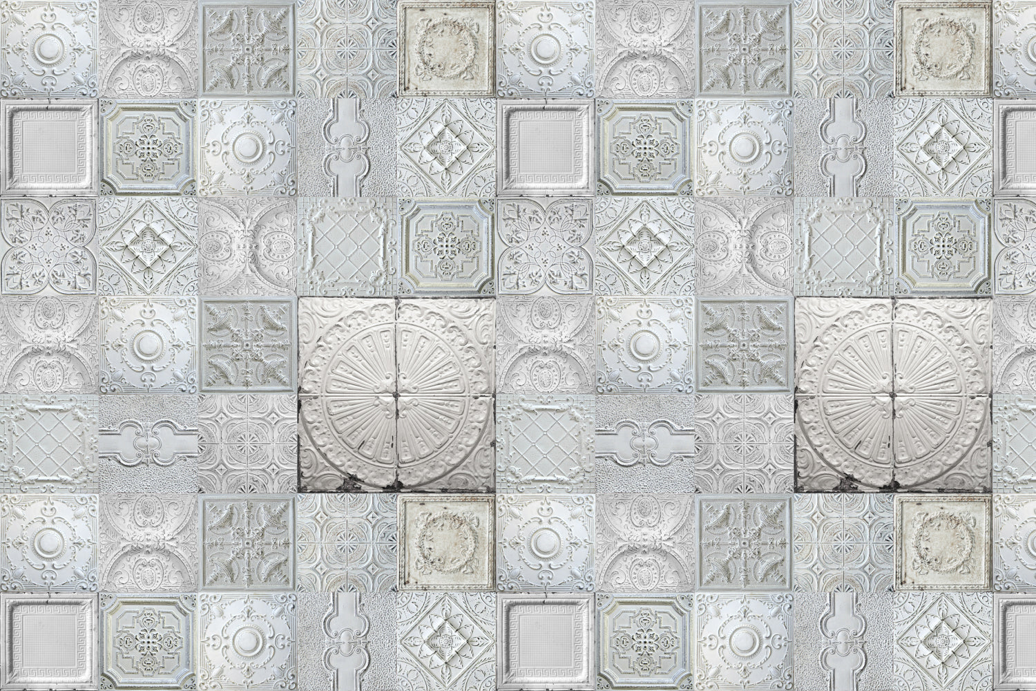 Waschbeckenrückwand Patchwork