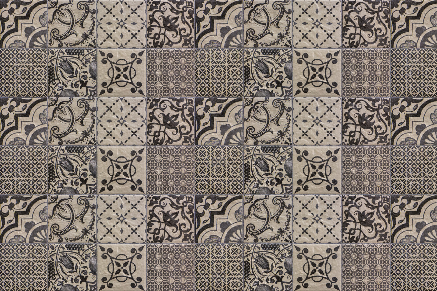 Badrückwand Patchwork