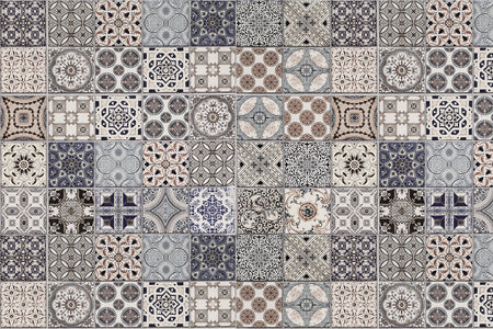 Waschbeckenrückwand Patchwork