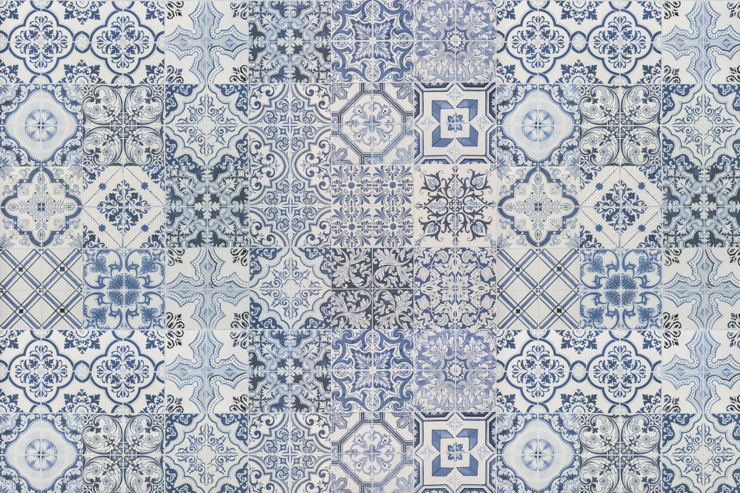Waschbeckenrückwand Patchwork