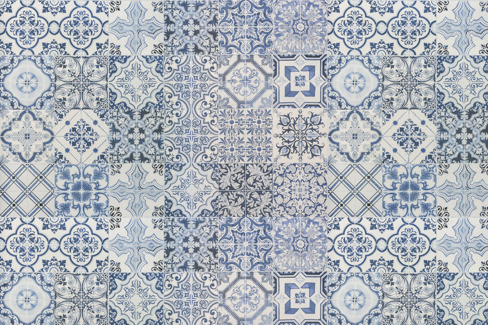 Waschbeckenrückwand Patchwork