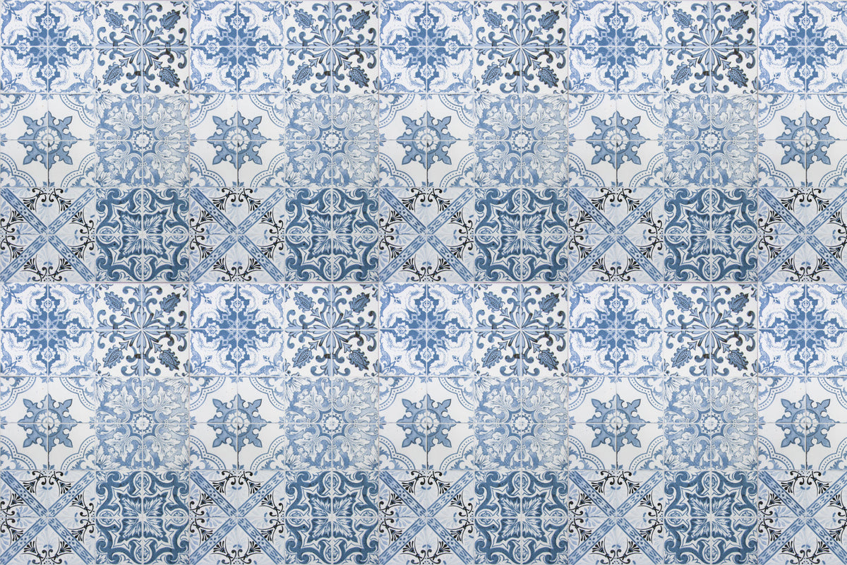 Waschbeckenrückwand Patchwork