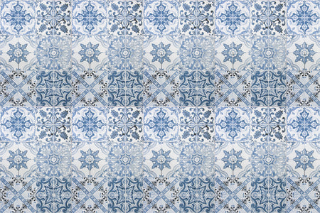 Waschbeckenrückwand Patchwork
