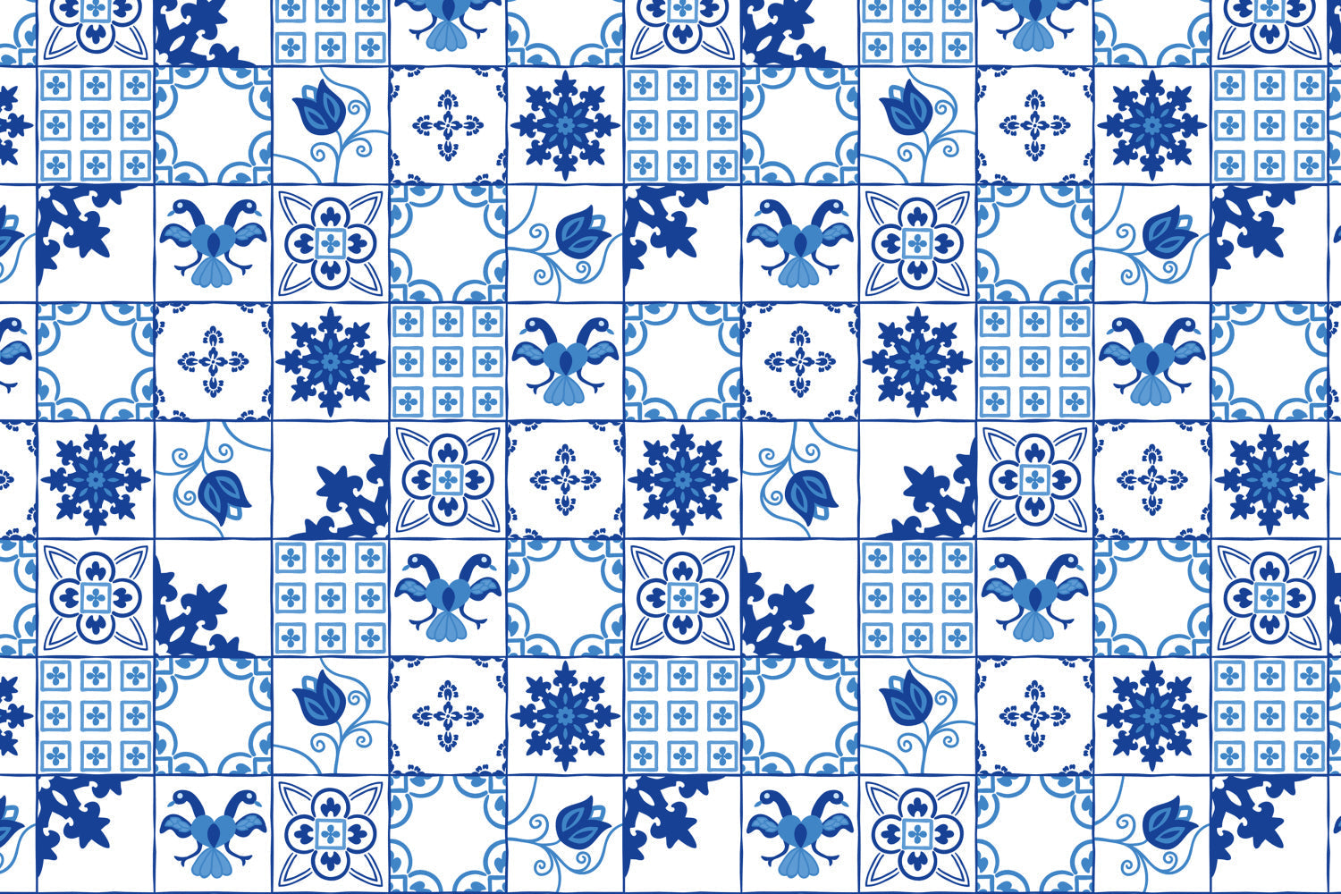 Badrückwand Patchwork