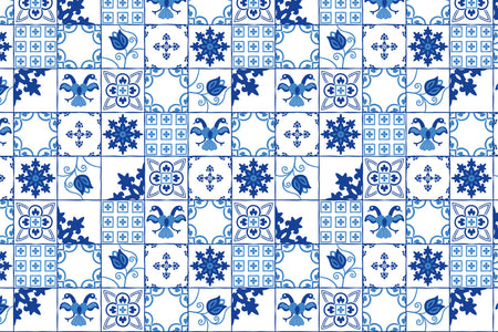 Badrückwand Patchwork