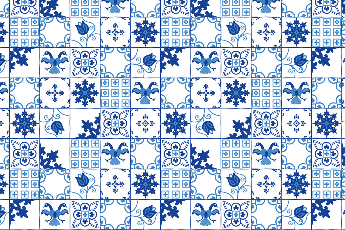 Waschbeckenrückwand Patchwork