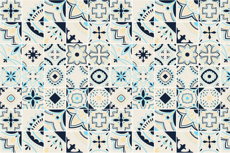 Badrückwand Patchwork