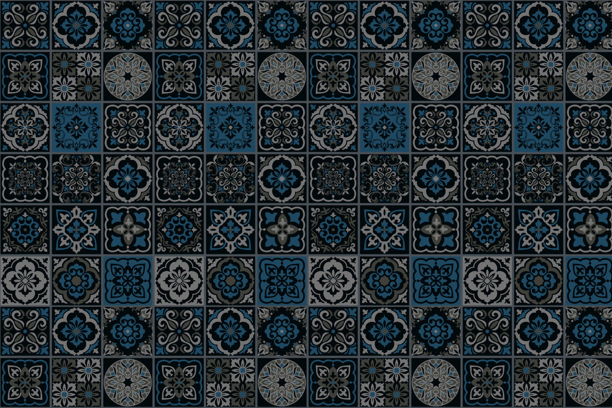Waschbeckenrückwand Patchwork