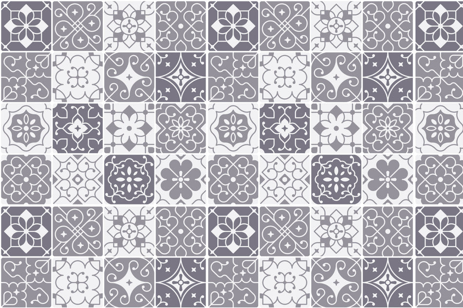 Waschbeckenrückwand Patchwork