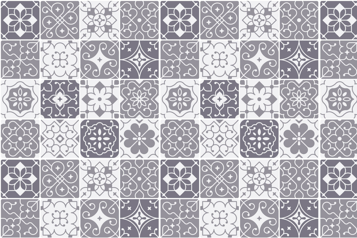 Badrückwand Patchwork