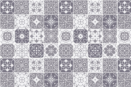 Badrückwand Patchwork