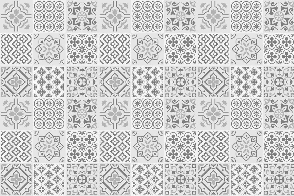 Badrückwand Patchwork