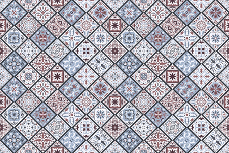 Waschbeckenrückwand Patchwork