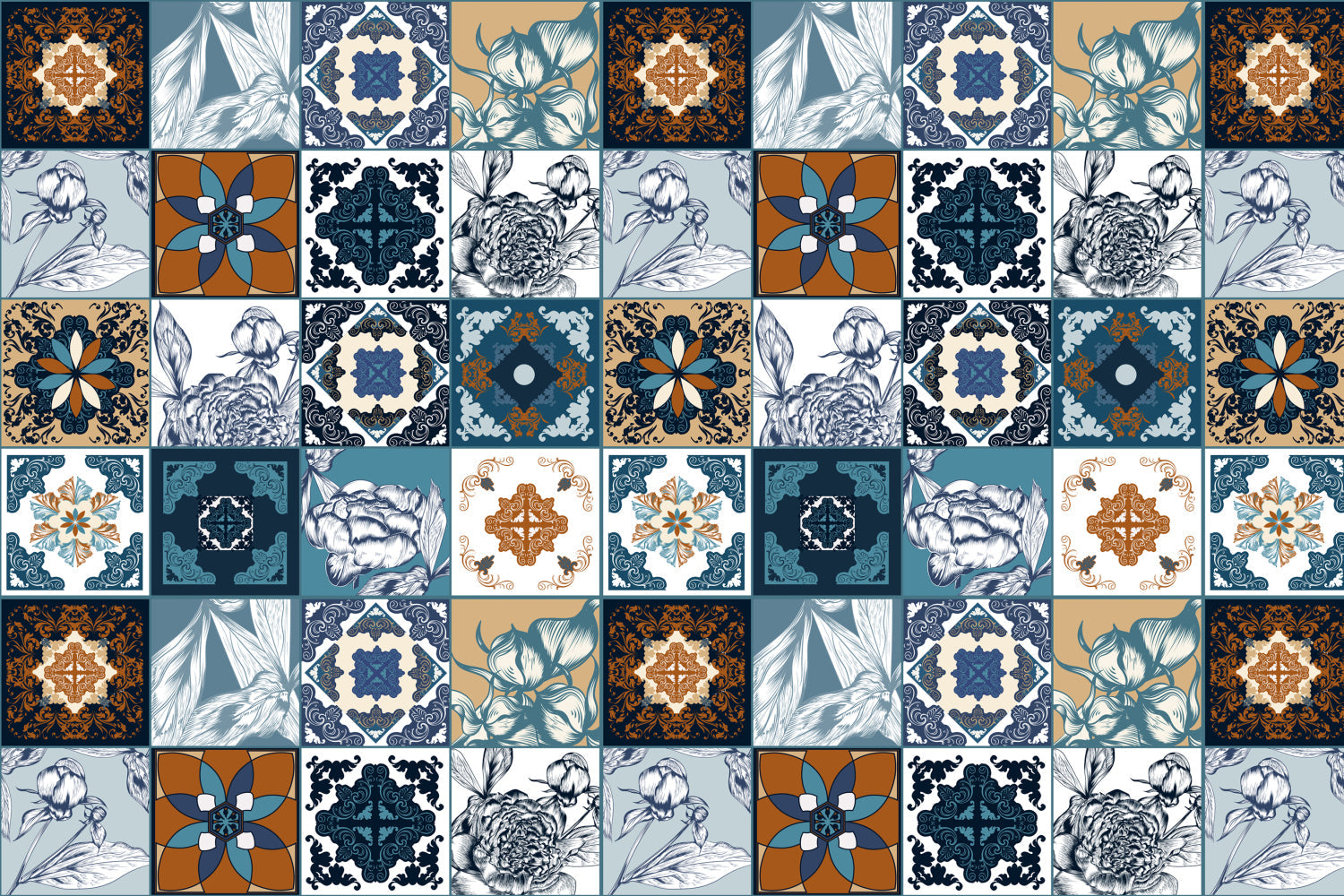 Badewannenverkleidung Patchwork