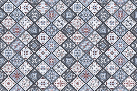 Waschbeckenrückwand Patchwork