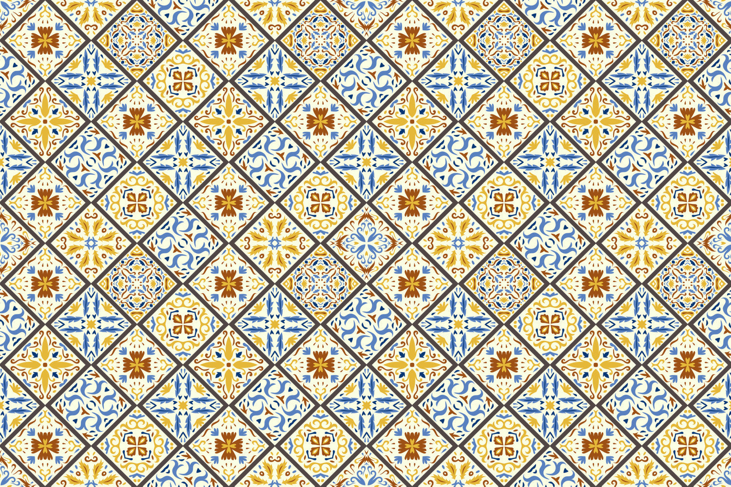 Waschbeckenrückwand Patchwork