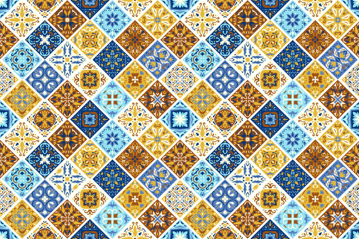 Badrückwand Patchwork