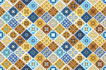 Waschbeckenrückwand Patchwork