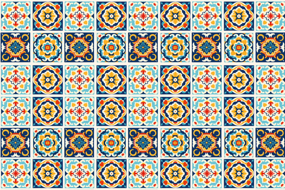 Badrückwand Patchwork