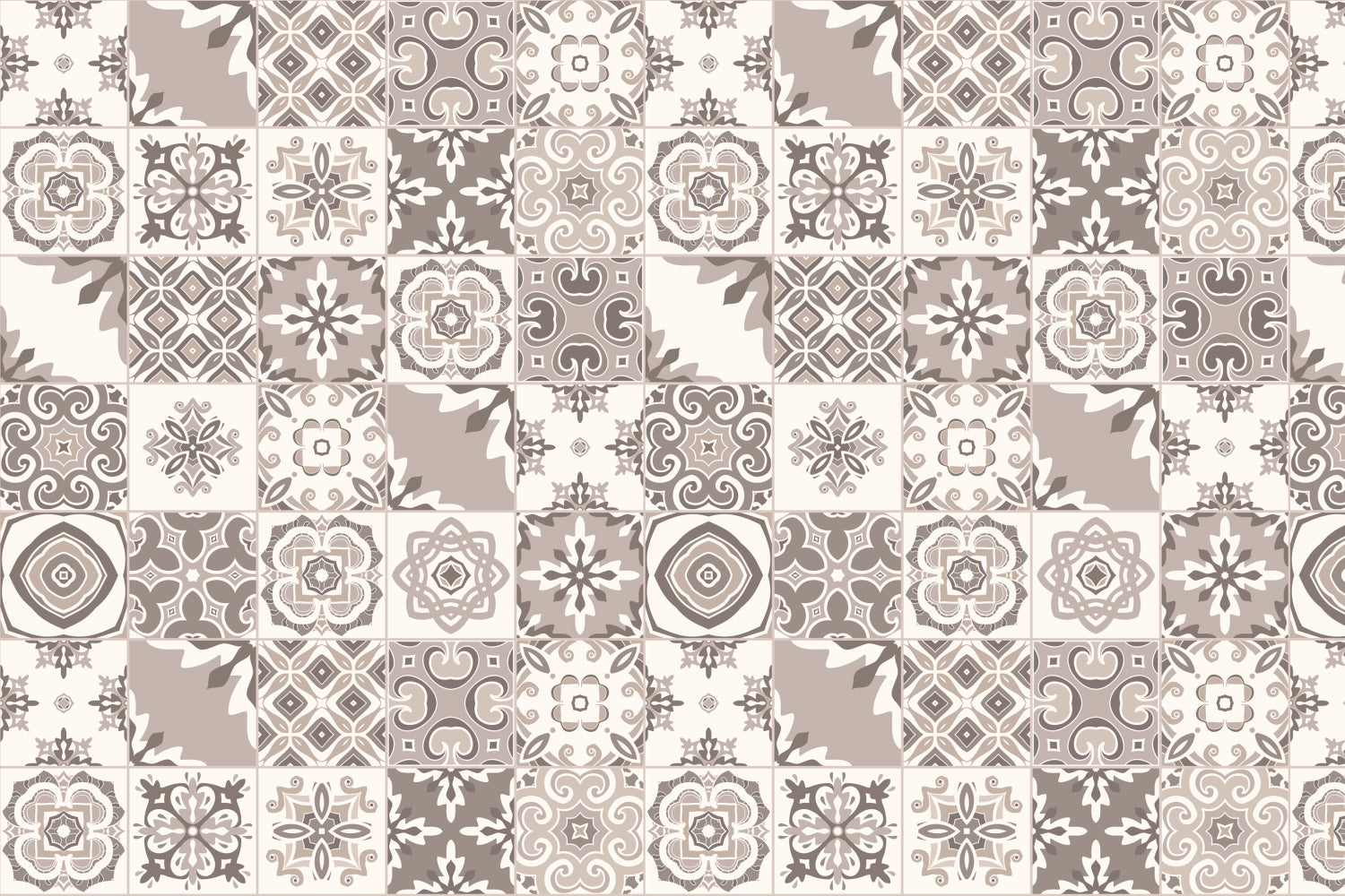 Waschbeckenrückwand Patchwork
