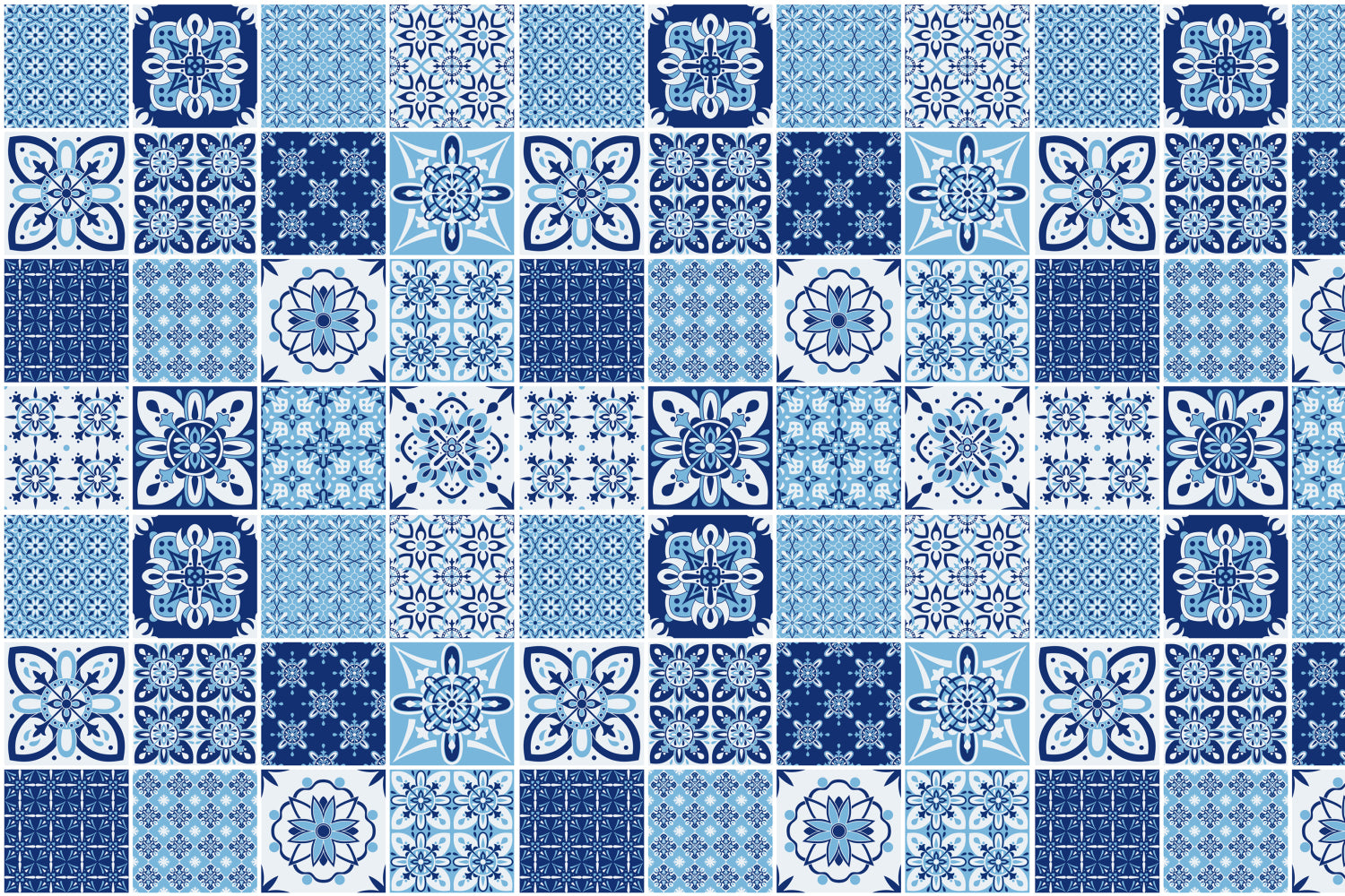 Waschbeckenrückwand Patchwork