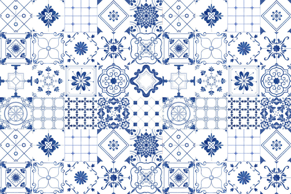 Badrückwand Patchwork