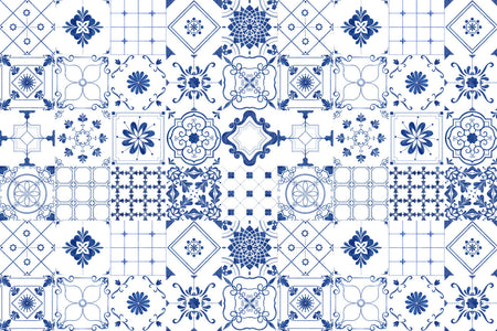 Waschbeckenrückwand Patchwork