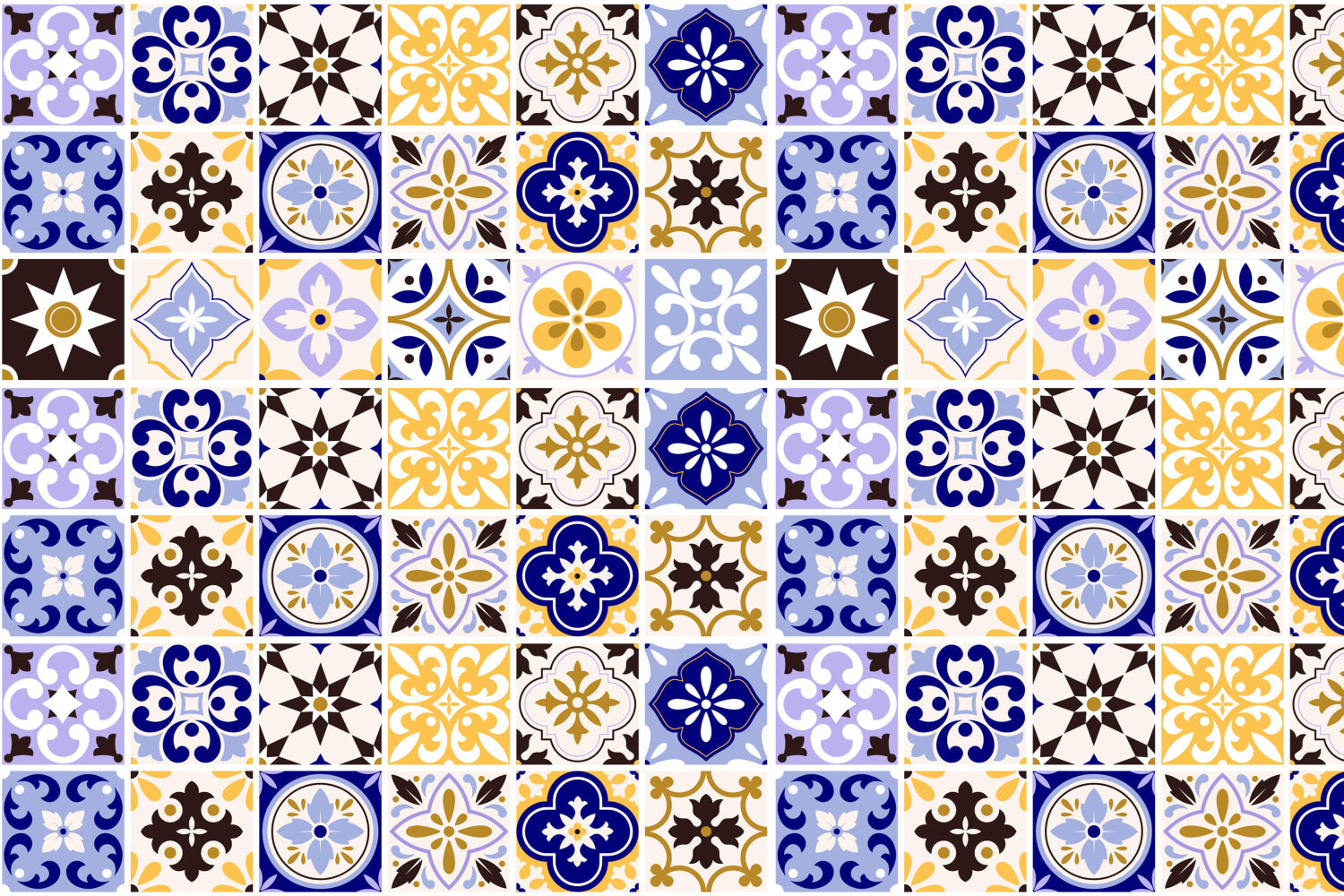 Waschbeckenrückwand Patchwork