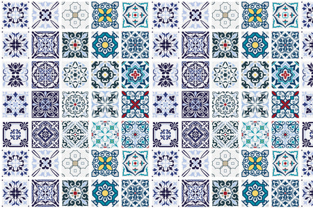 Badrückwand Patchwork