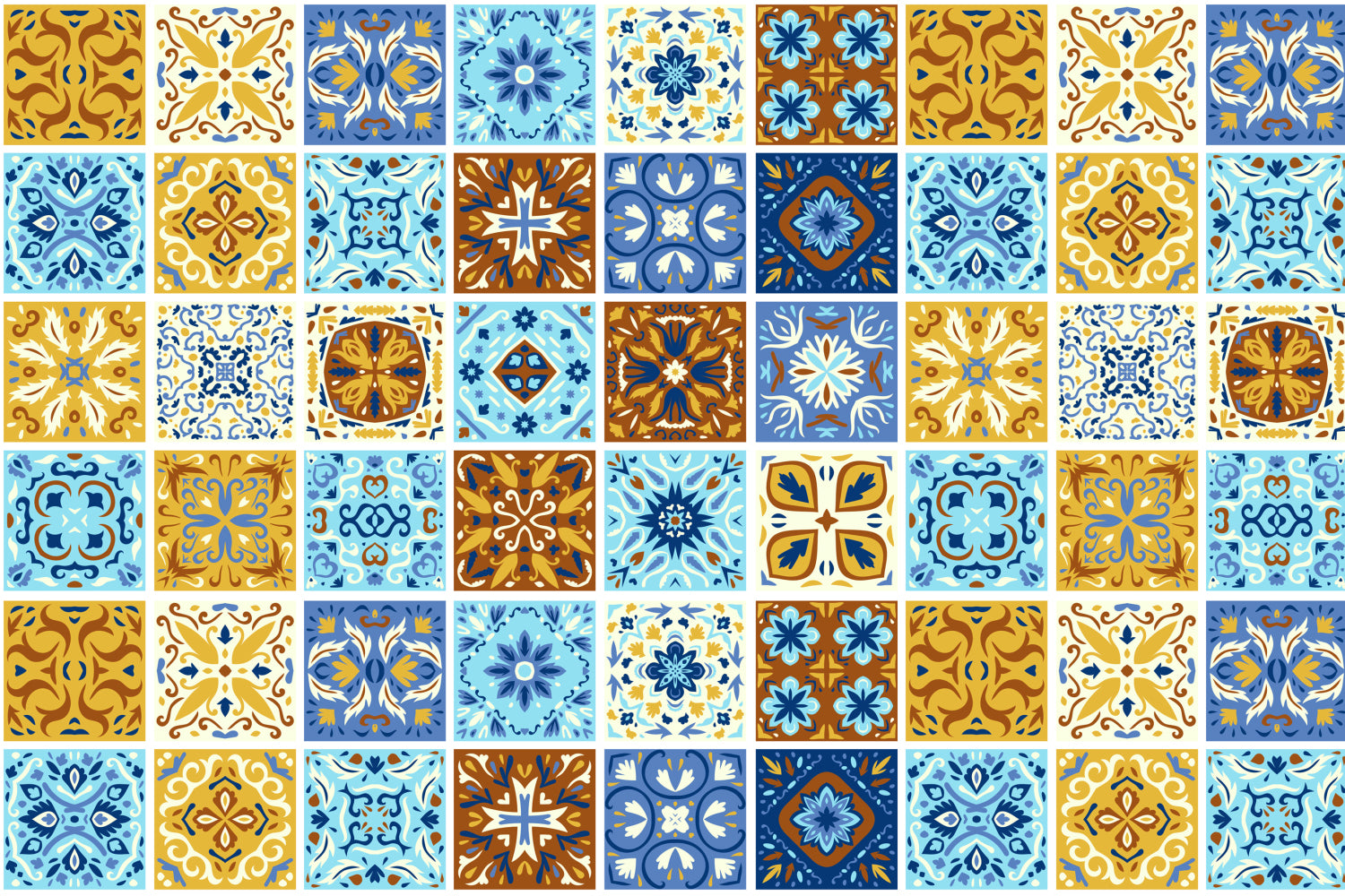 Badrückwand Patchwork