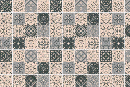 Waschbeckenrückwand Patchwork