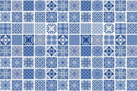 Waschbeckenrückwand Patchwork
