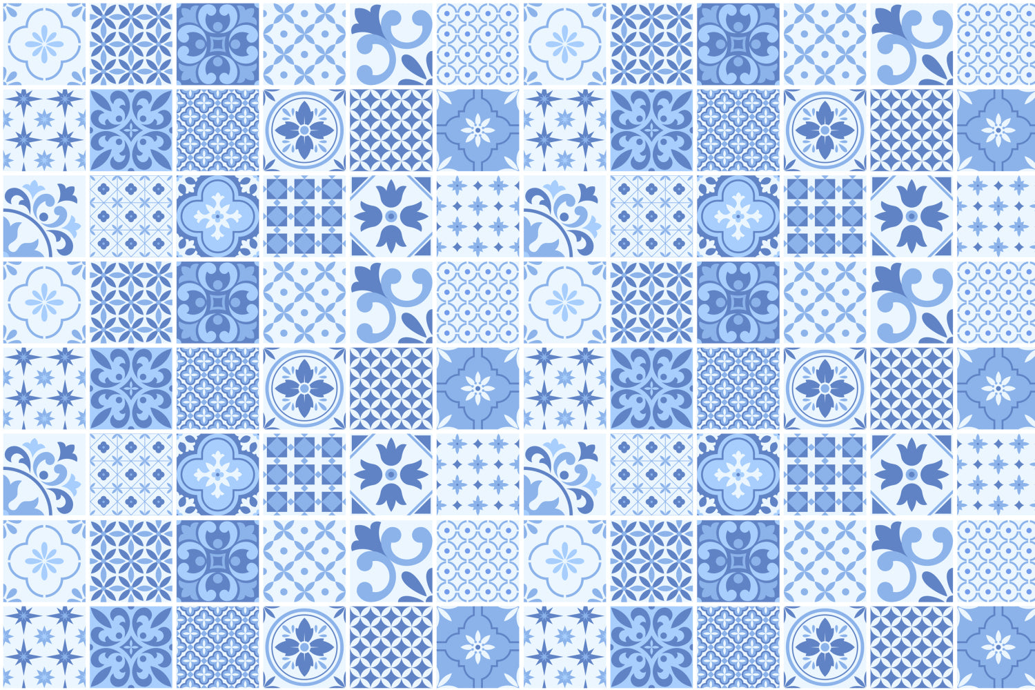 Badrückwand Patchwork