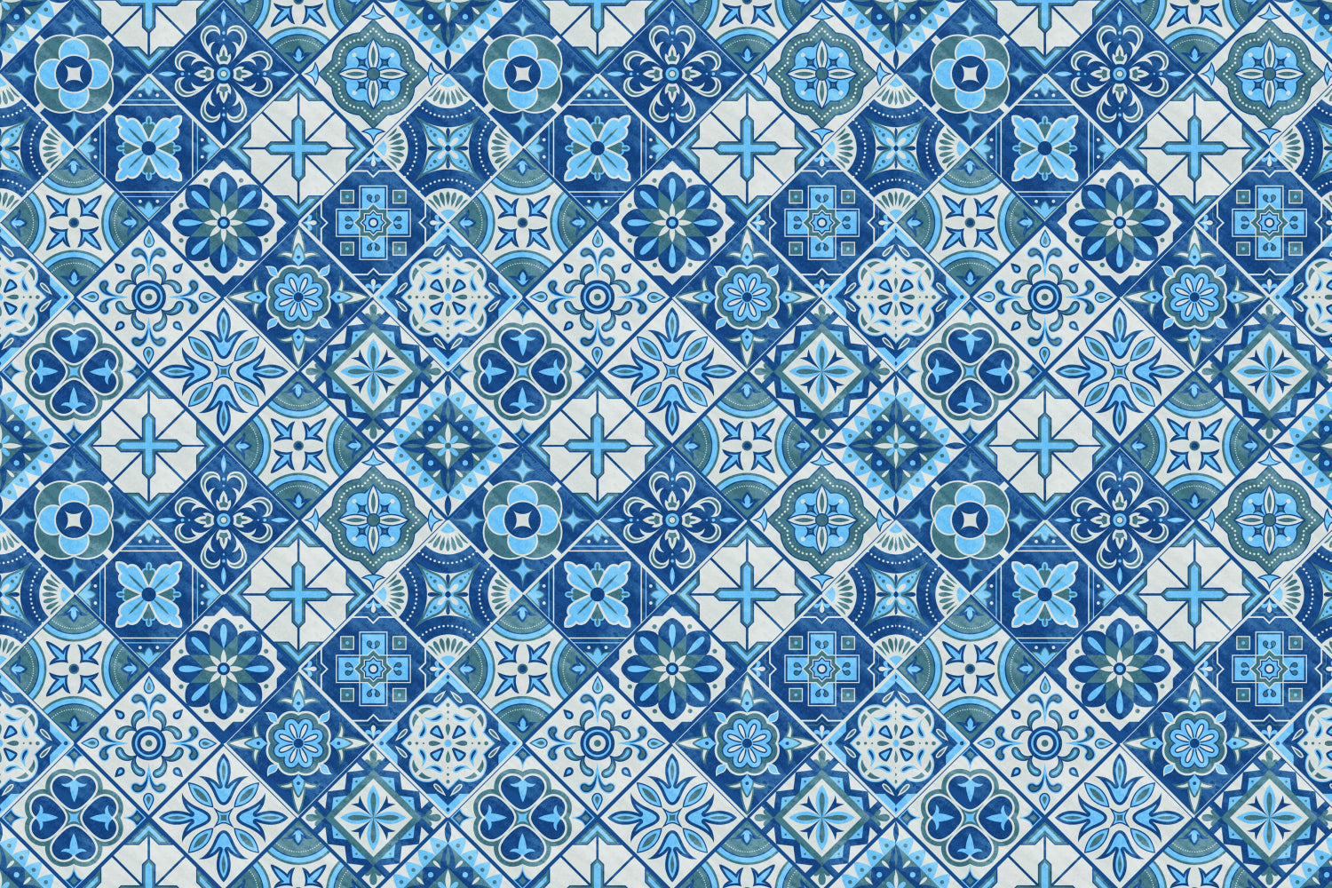 Waschbeckenrückwand Patchwork