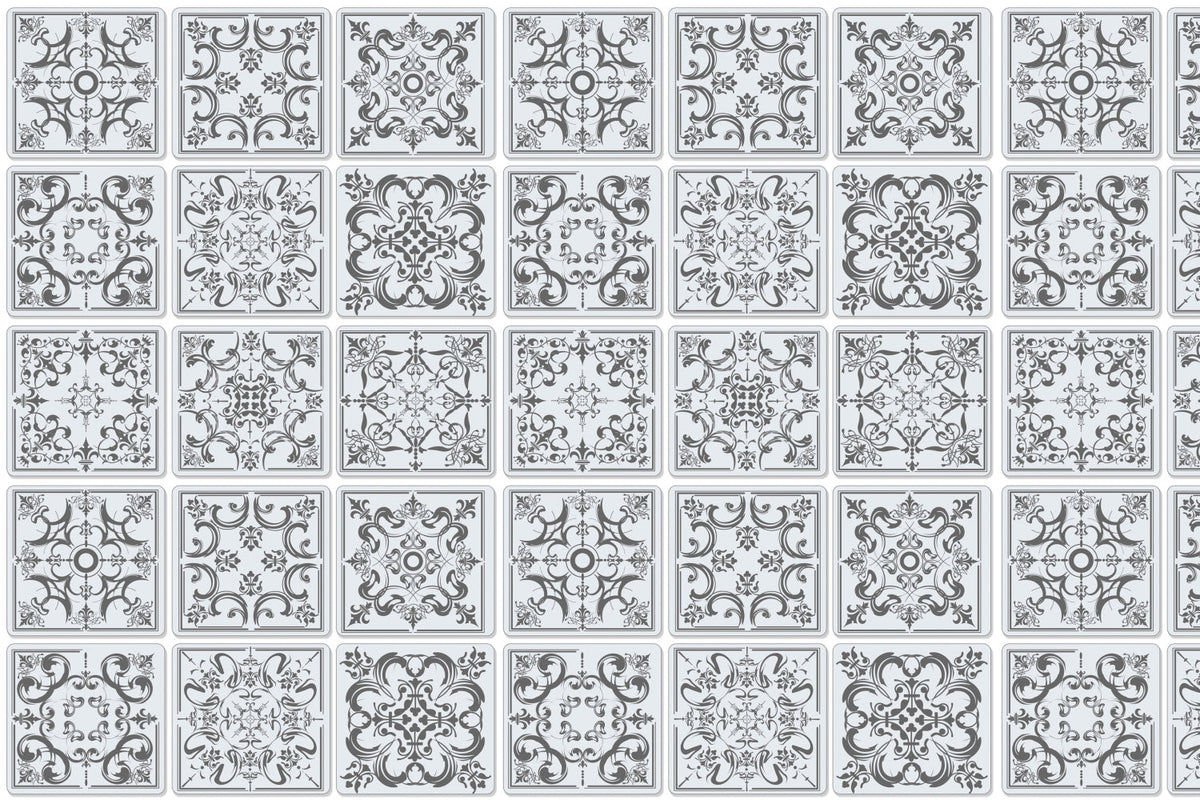 Badrückwand Patchwork