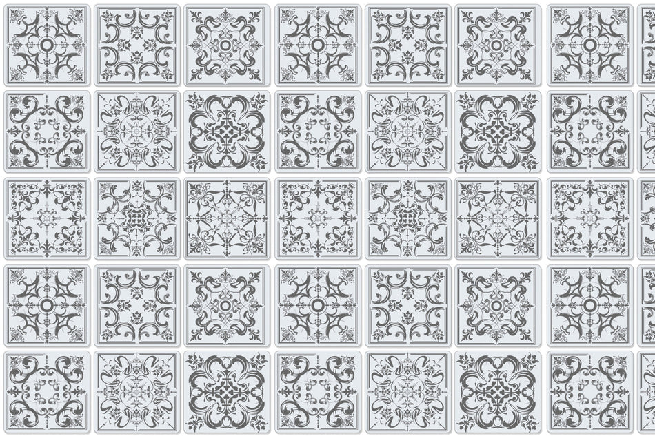 Waschbeckenrückwand Patchwork