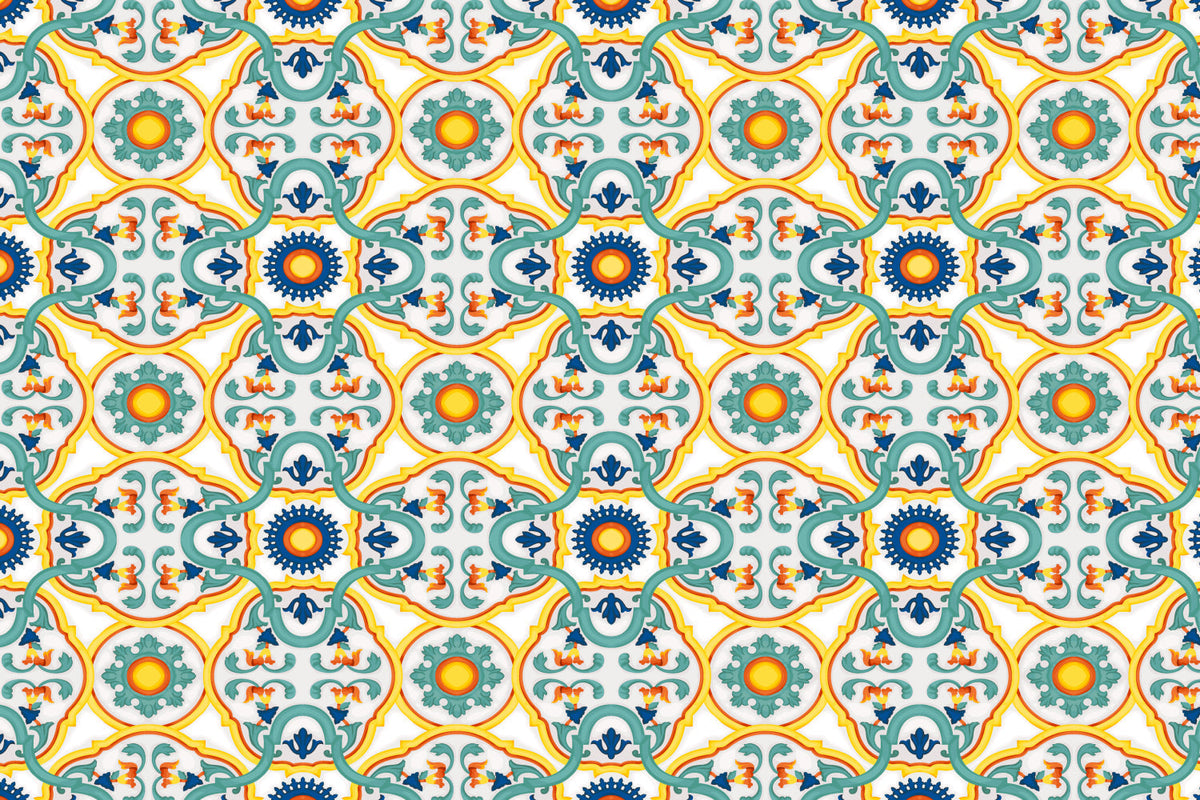 Waschbeckenrückwand Patchwork