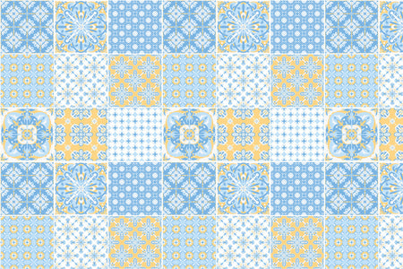 Waschbeckenrückwand Patchwork
