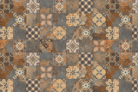 Waschbeckenrückwand Patchwork