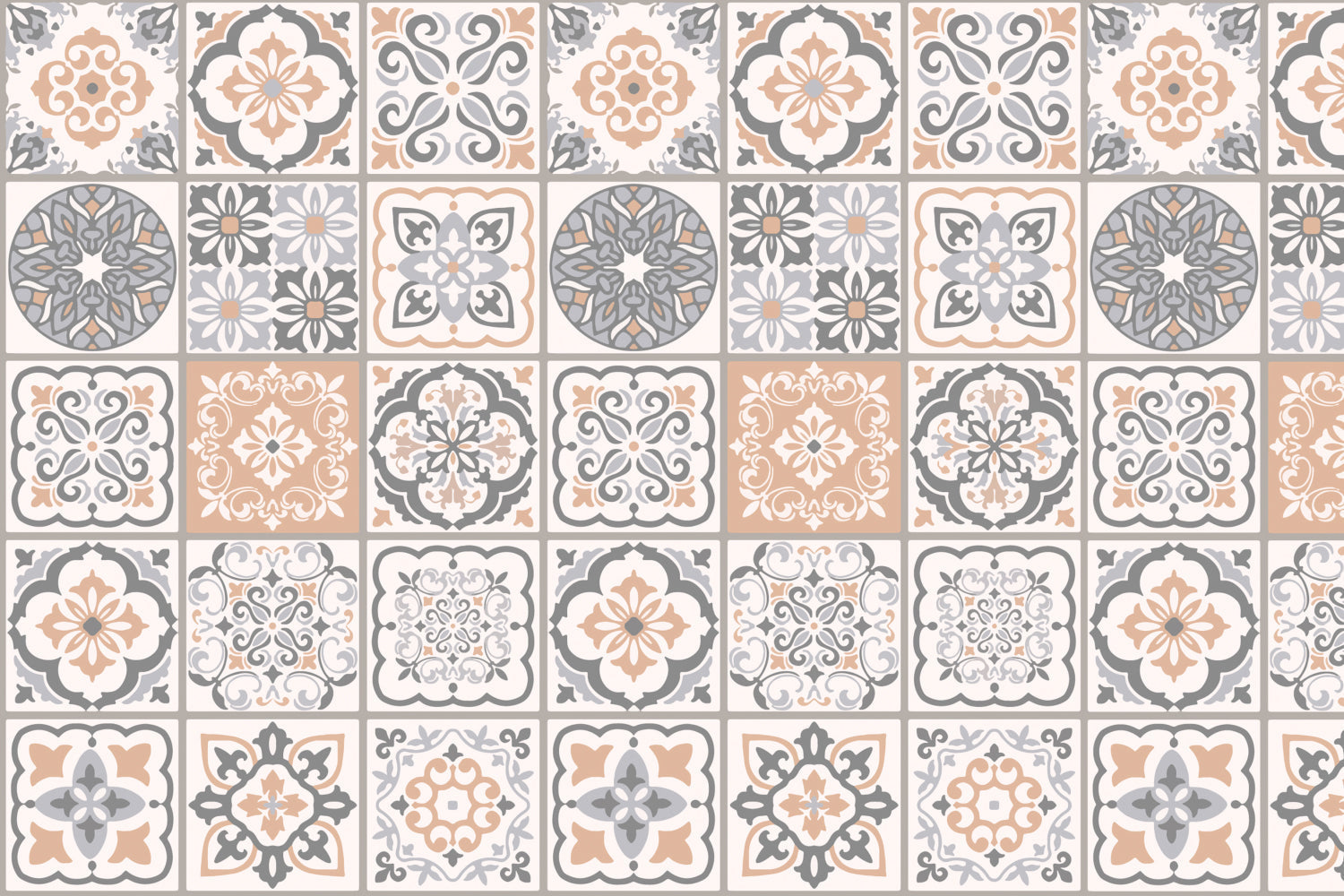 Waschbeckenrückwand Patchwork
