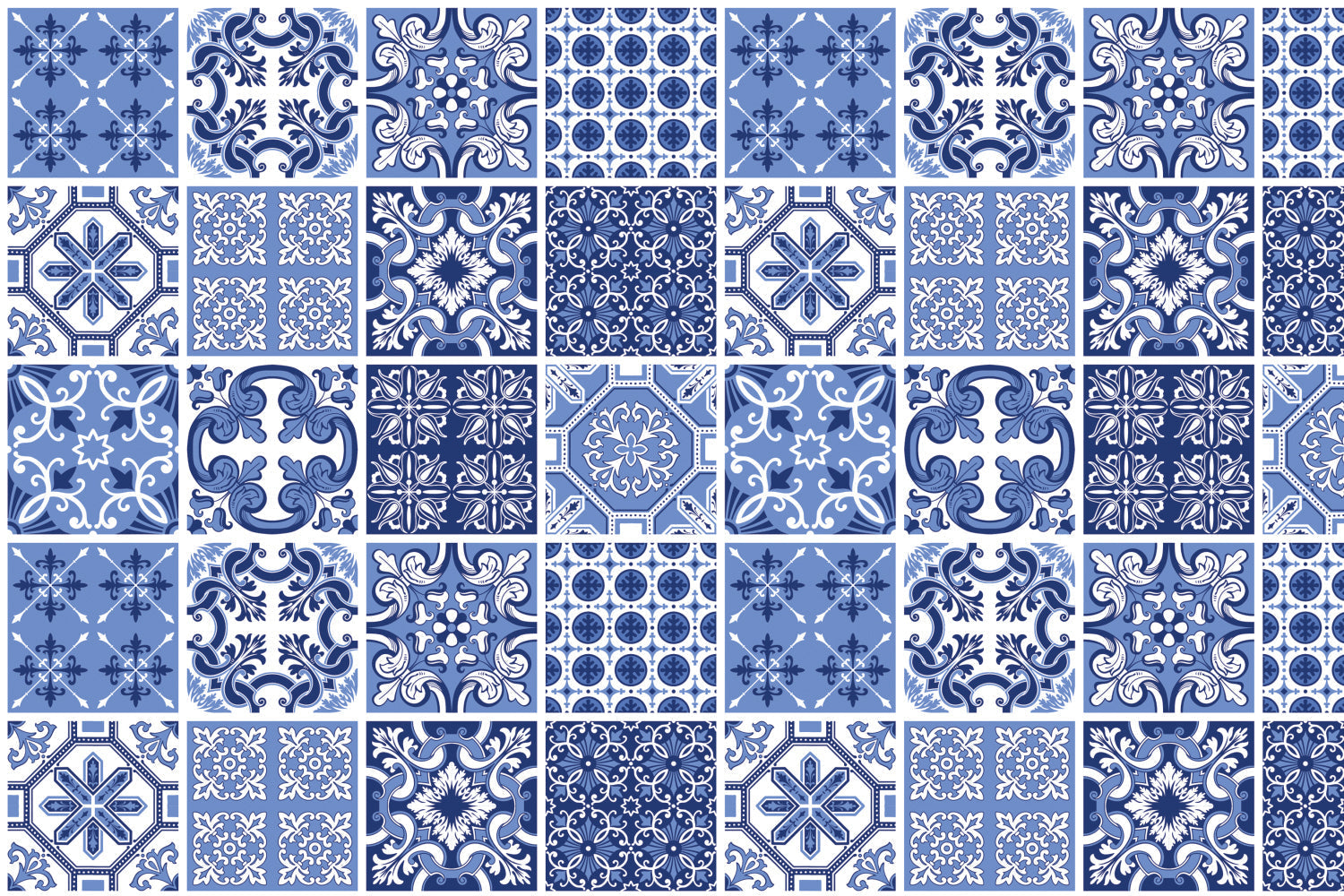 Badrückwand Patchwork