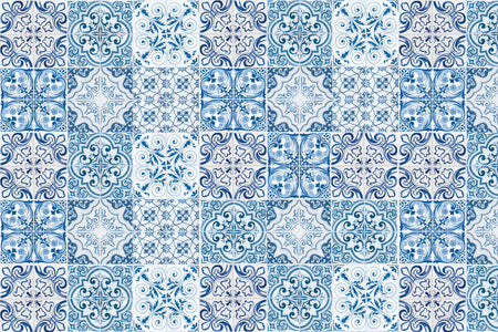 Badrückwand Patchwork