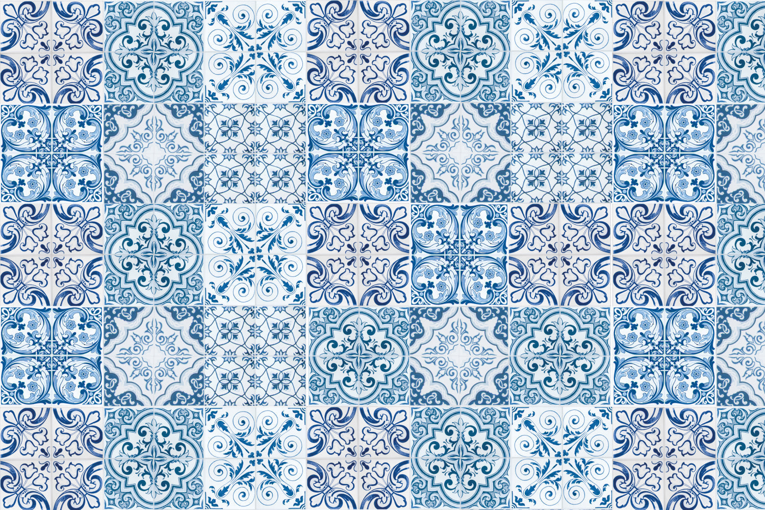 Waschbeckenrückwand Patchwork